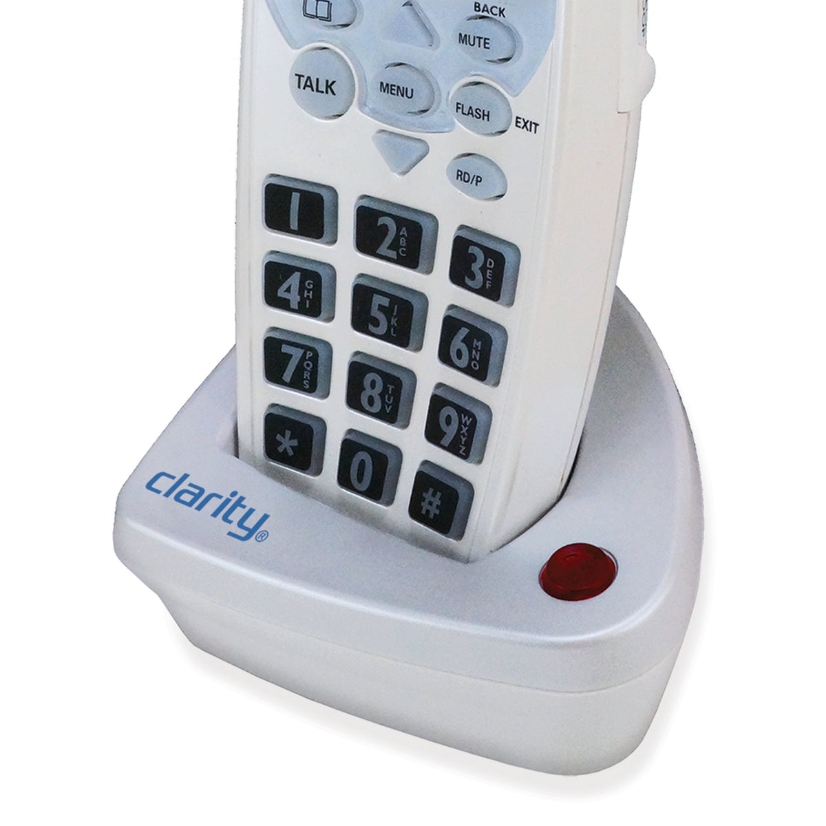 Clarity Amplified Cordless Phone Accessory Handset - 4