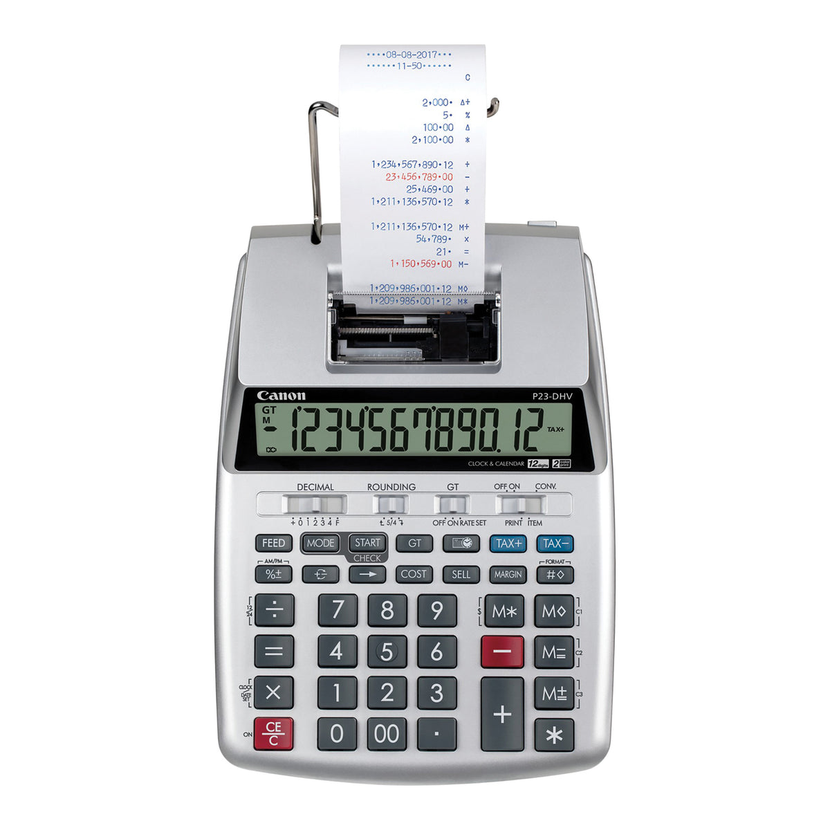 Canon P23-DHV-3 Printing Calculator - 2