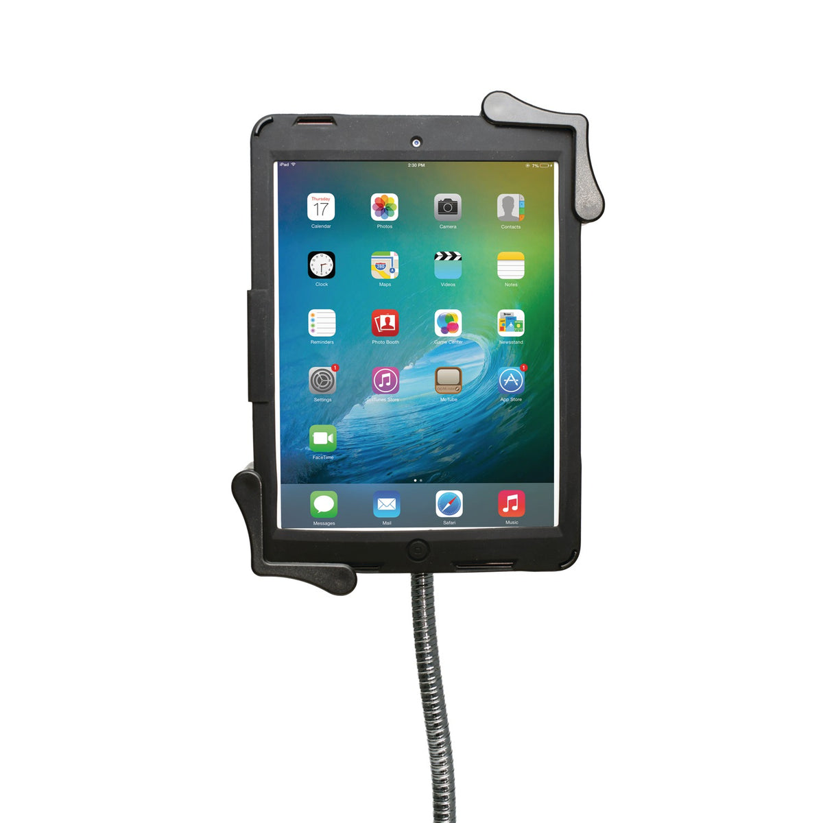 Cta Digital Compact Gooseneck Floor Stand for iPad/Tablet - 11