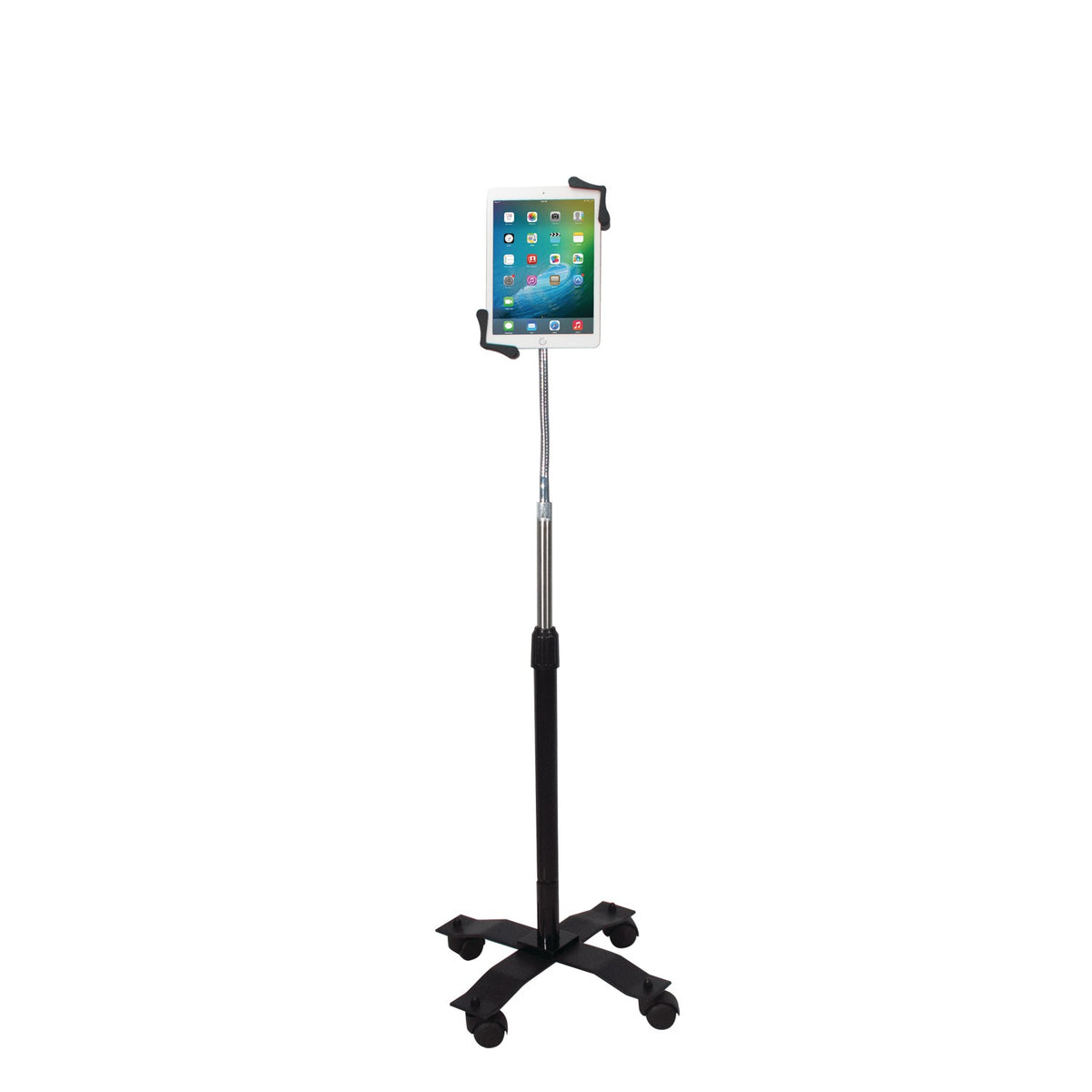 Cta Digital Compact Gooseneck Floor Stand for iPad/Tablet - 16