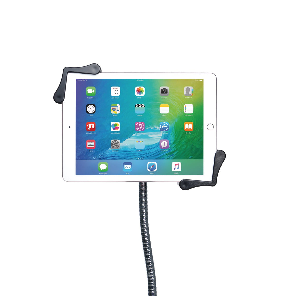 Cta Digital Compact Gooseneck Floor Stand for iPad/Tablet - 18