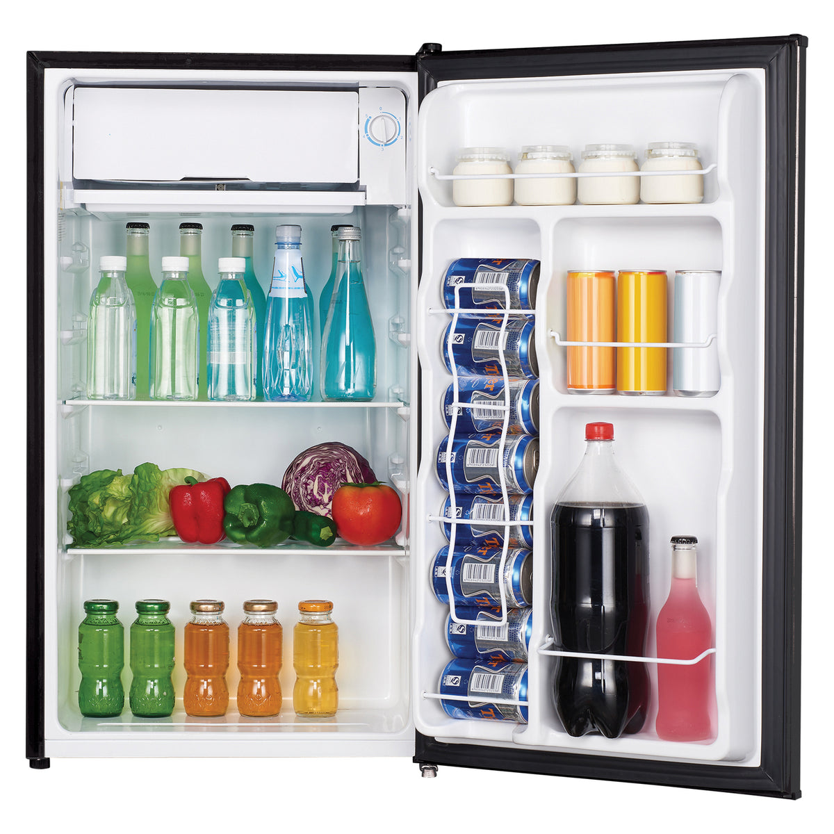 Frigidaire 3.2-Cu.-Ft. 65-Watt Retro Bar Fridge — Black - 3