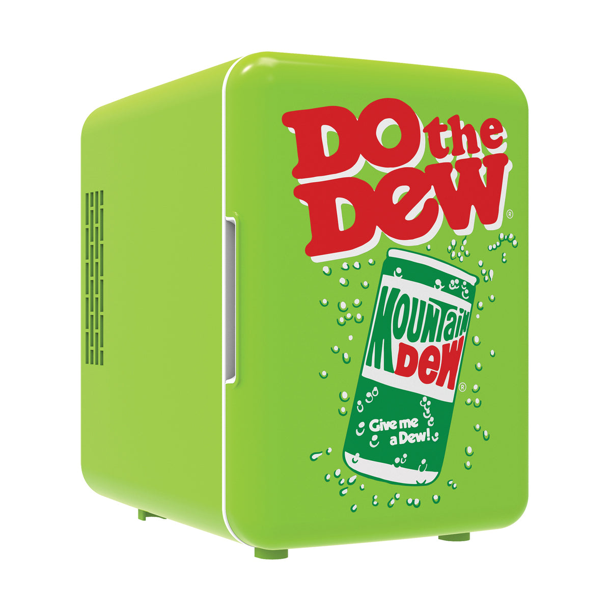Mountain Dew 6-Can Portable Mini Fridge, , Red and Green - 10