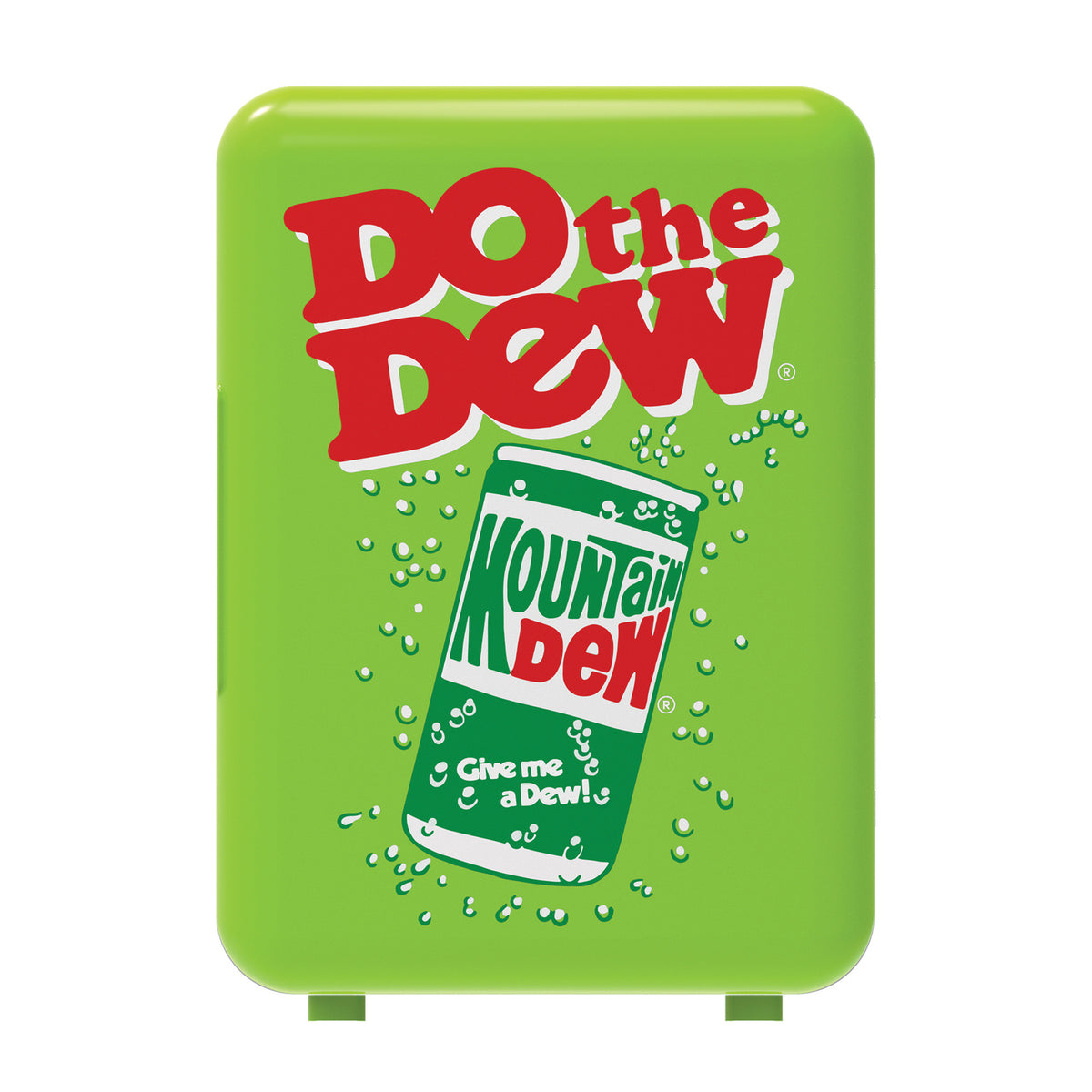 Mountain Dew 6-Can Portable Mini Fridge, , Red and Green - 2