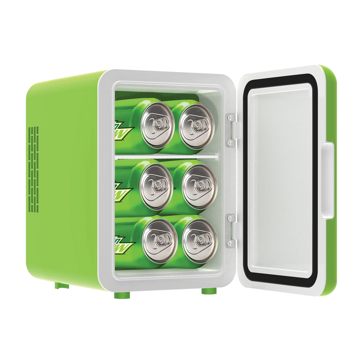 Mountain Dew 6-Can Portable Mini Fridge, , Red and Green - 6
