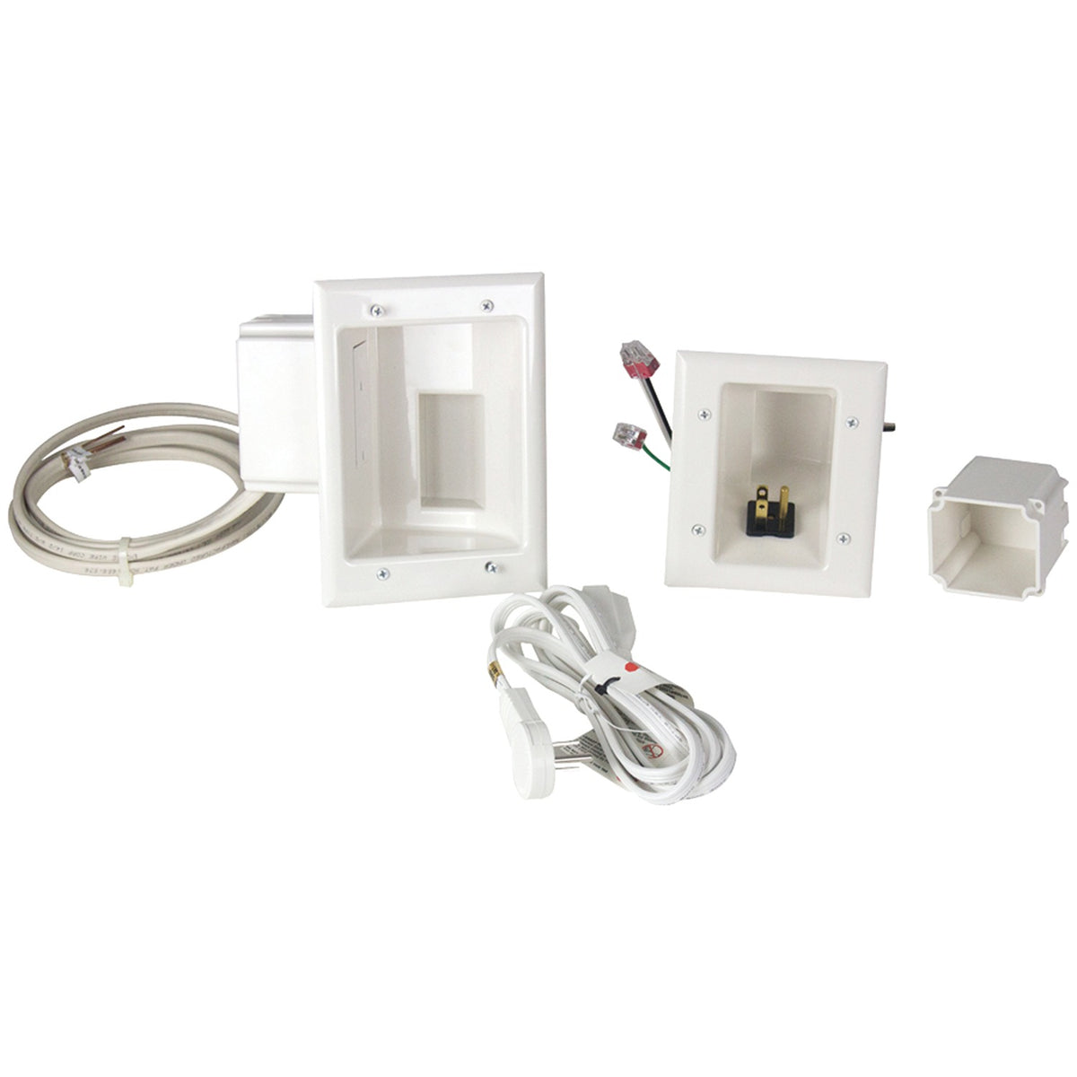 DataComm Electronics Flat Panel TV Cable Organizer Kit