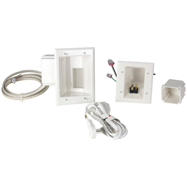 Kit organizador de cables para televisores de pantalla plana DataComm Electronics