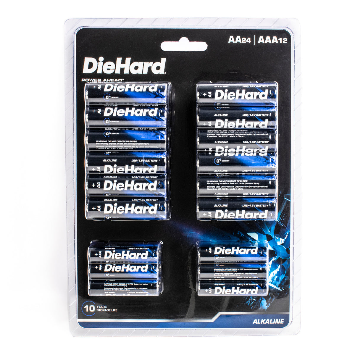 DieHard Alkaline Battery Pack (24AA/12AAA Combo Pack) - 4