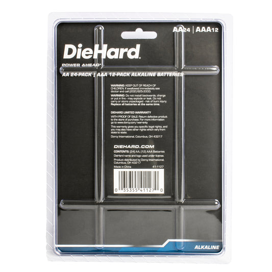DieHard Alkaline Battery Pack (24AA/12AAA Combo Pack)