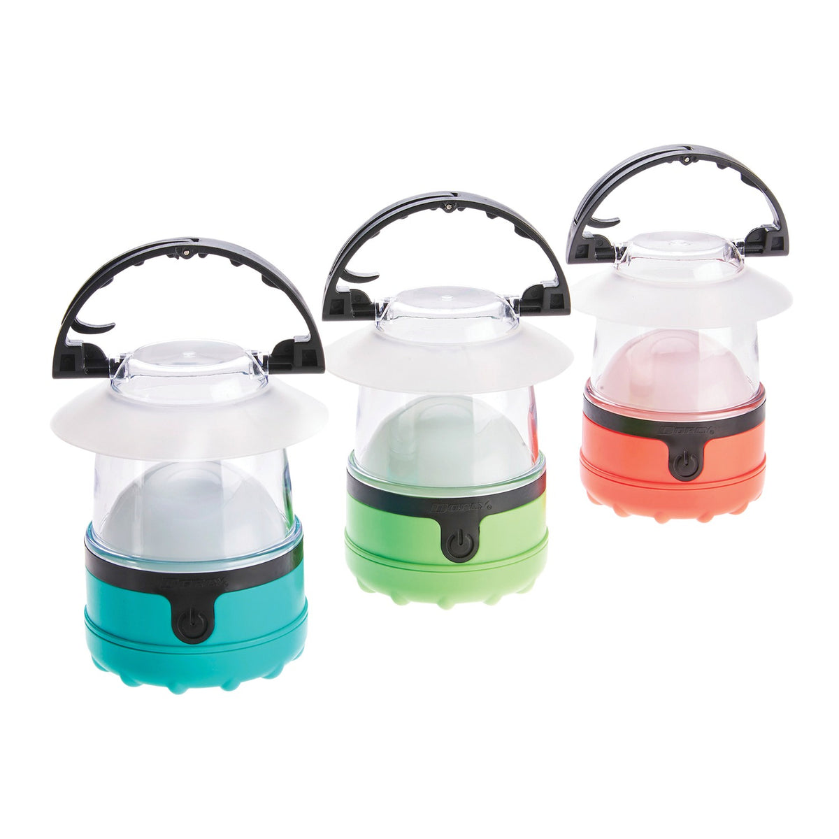 Dorcy LED Mini Lanterns with Batteries, 3 Pack - 2