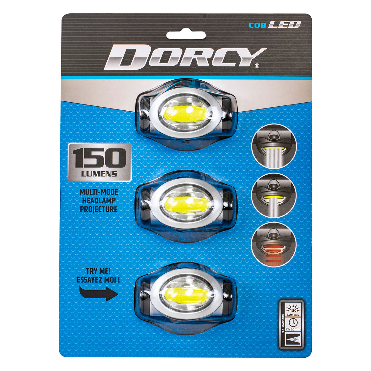 Dorcy Active Series Cob LED 150-Lumen Headlamp - 4