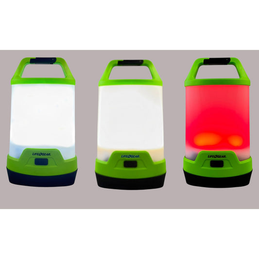LifeGear 1,200-Lumen Hybrid Battery/USB-Rechargeable Multi-Mode LED
