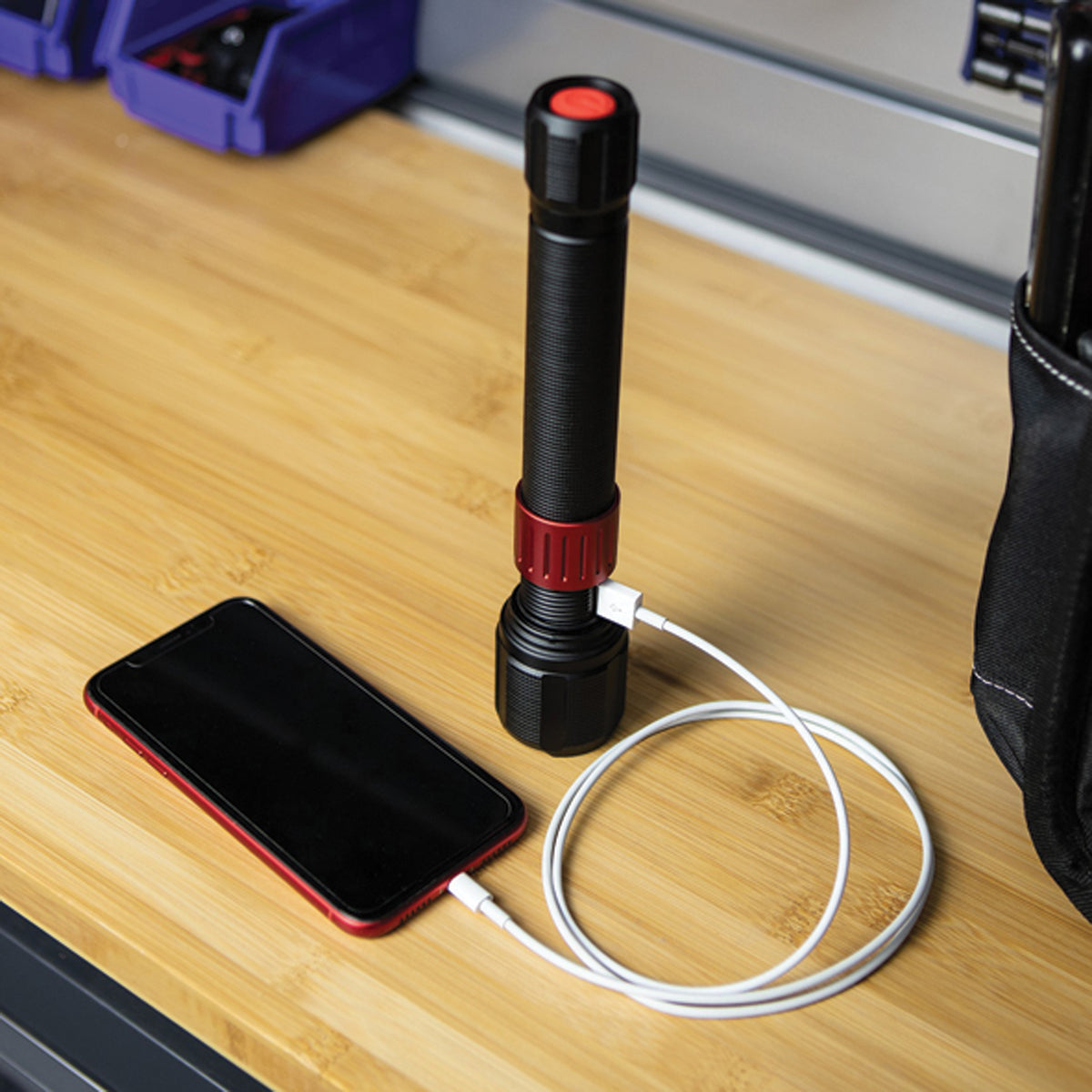Dorcy 3,400-Lumen USB Rechargeable Flashlight - 3