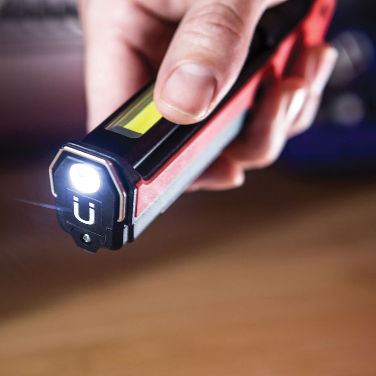 Dorcy 450-Lumen Flex Cob Rechargeable Work Light and LED Tip Inspection - 7