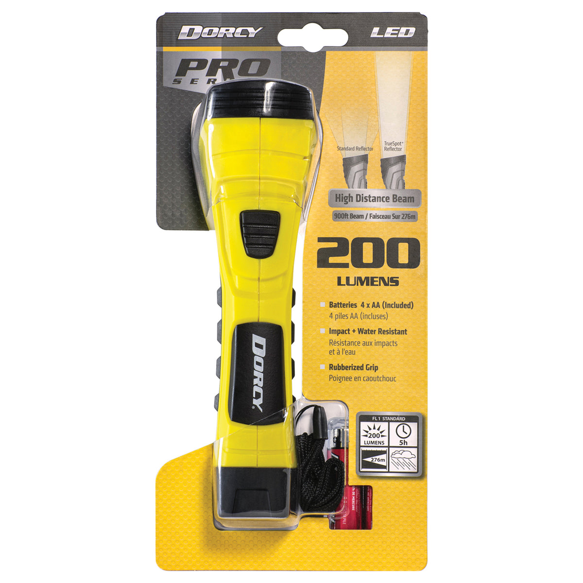 Dorcy 300-Lumen Cyber Light LED Flashlight - 2