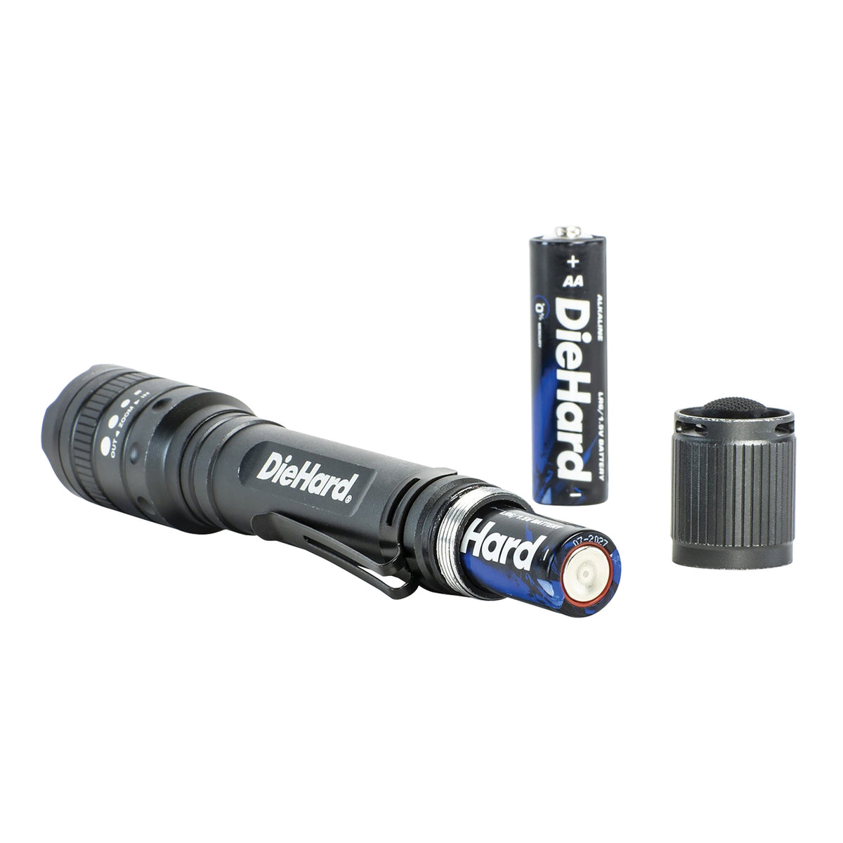 DieHard 270-Lumen Aluminum Twist-Focus Flashlight - 7