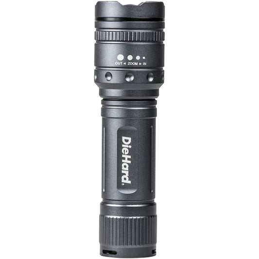 DieHard 600-Lumen Twist Focus Flashlight