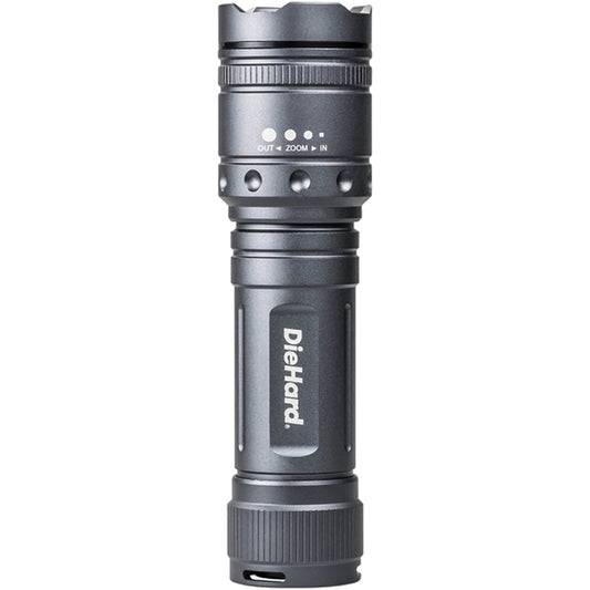 DieHard 1,700-Lumen Twist Focus Flashlight