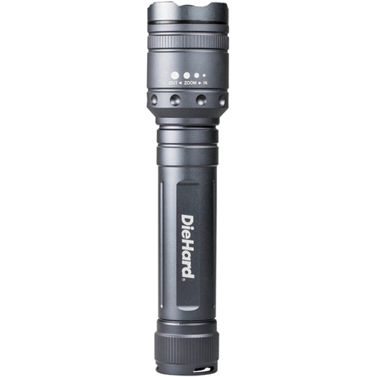 DieHard 2,400-Lumen Twist Focus Flashlight