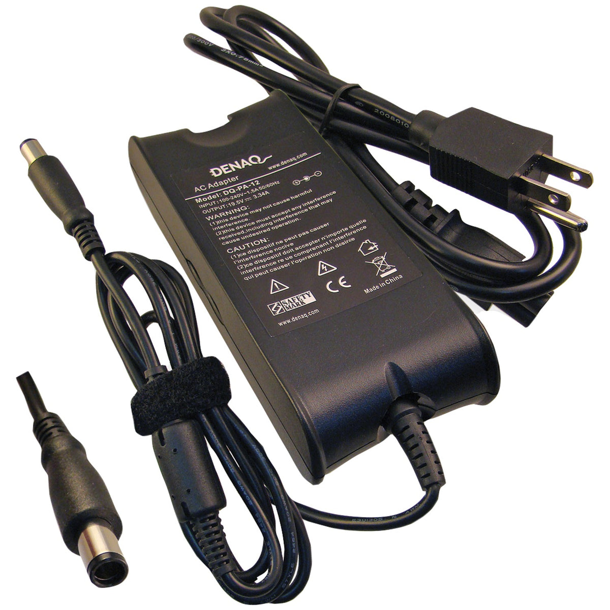 Denaq 19.5-Volt Replacement AC Adapter for Dell Laptops