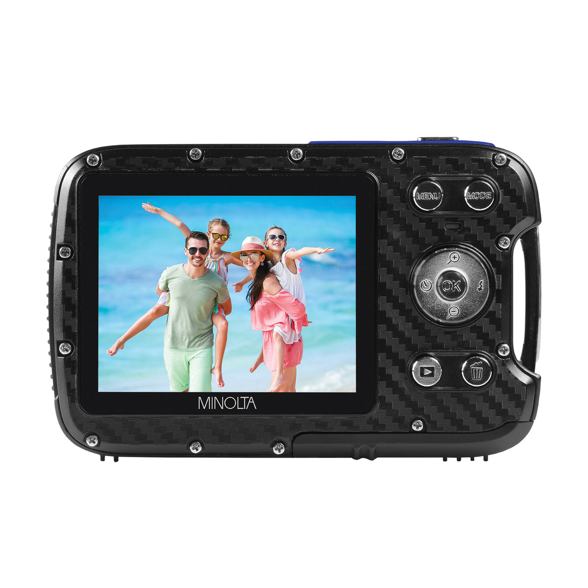 Minolta MN30WP Waterproof 4x Digital Zoom 21.0-MP/1080p Digital Camera