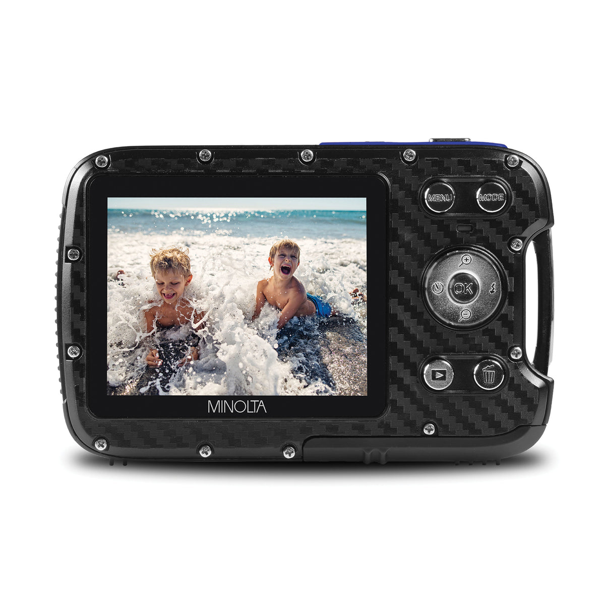 Minolta MN30WP Waterproof 4x Digital Zoom 21.0-MP/1080p Digital Camera - 6