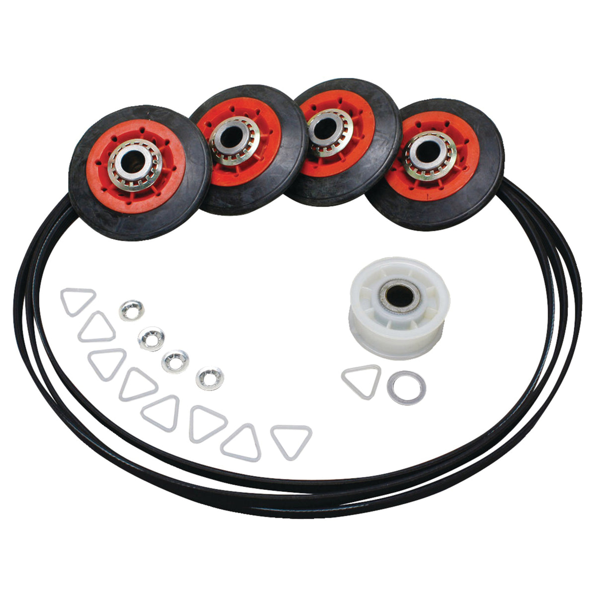 ERP Replacement Dryer Drum Roller/Idler/Belt Kit - 2