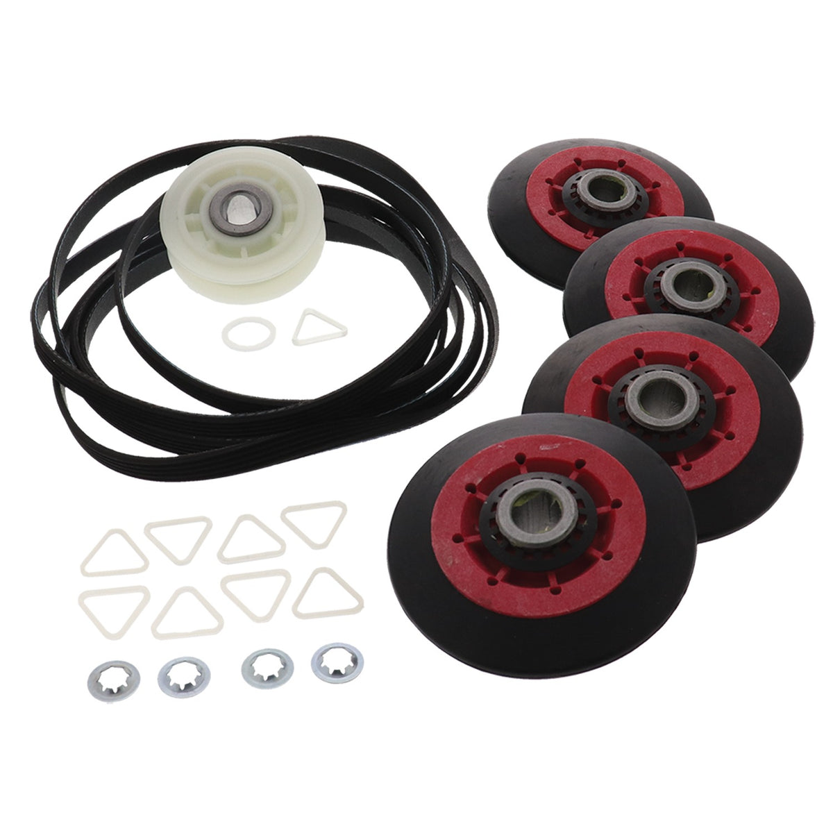 ERP Replacement Dryer Drum Roller/Idler/Belt Kit - 4