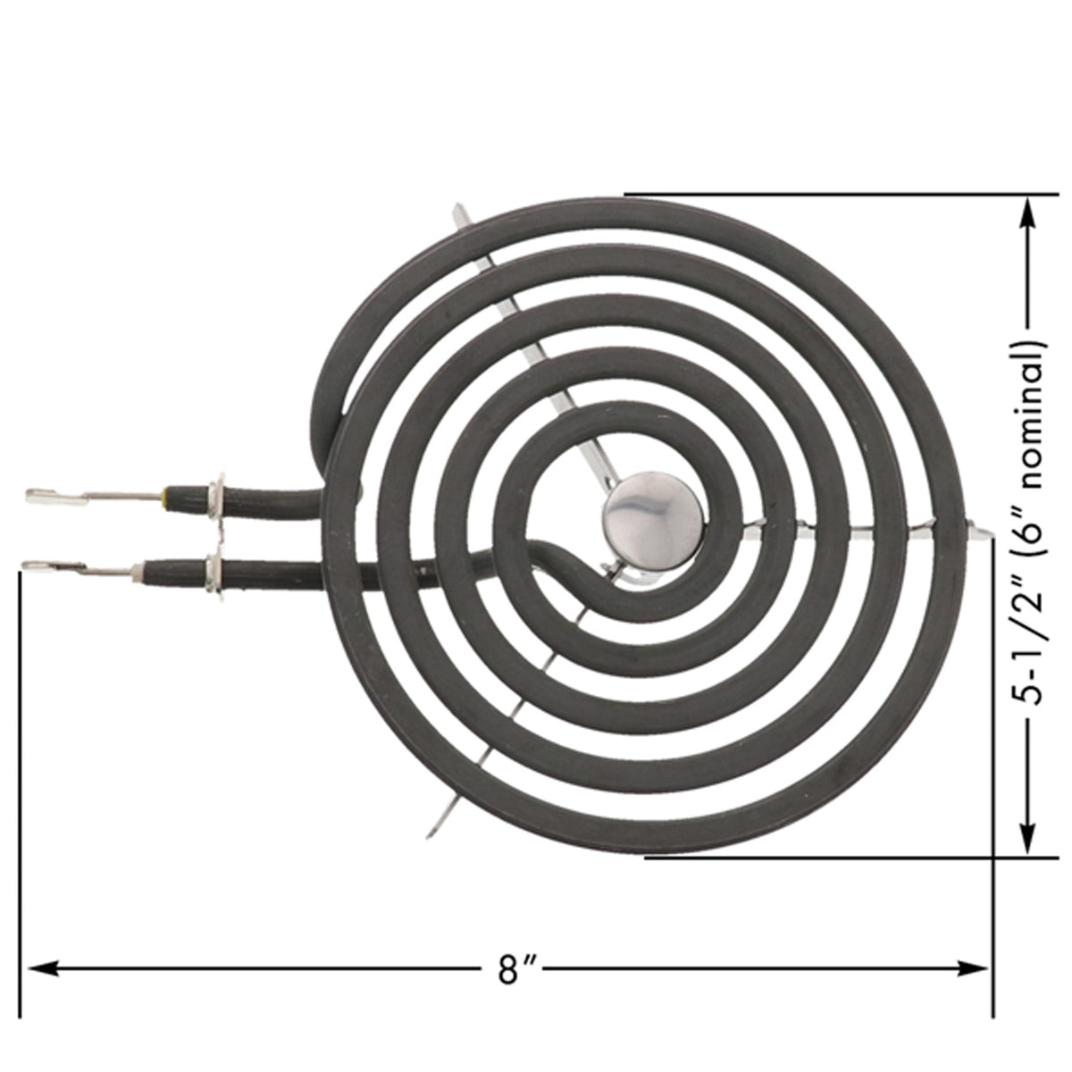ERP Replacement 6-In. 5-Turn Range Surface Element for GE Part Number - 2