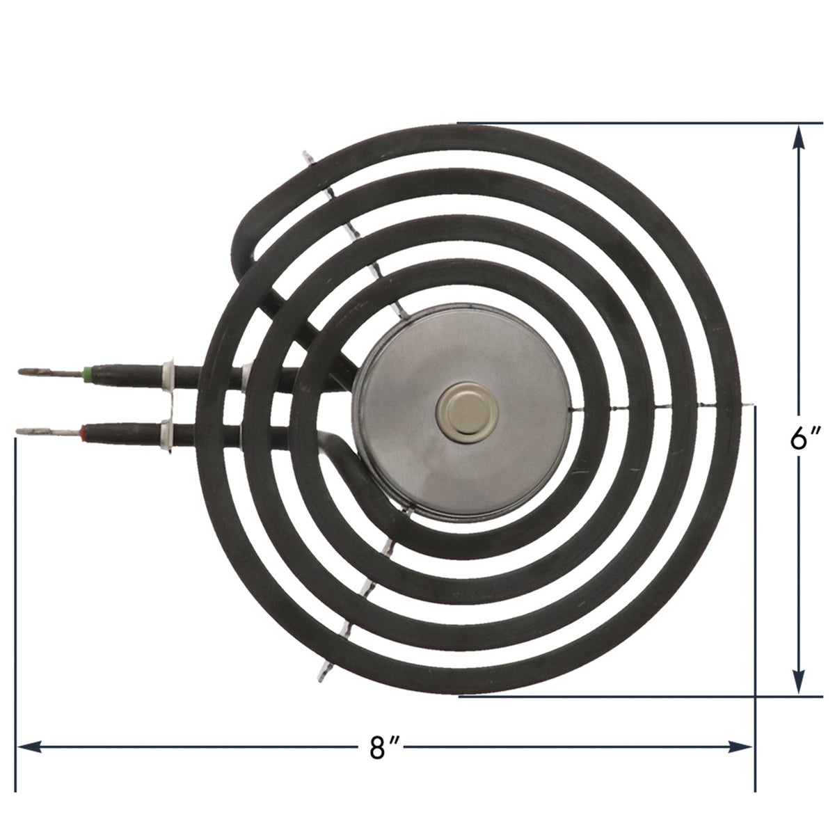 ERP Replacement 6-In. 4-Turn 1,250-Watt Safety Surface Element - 2