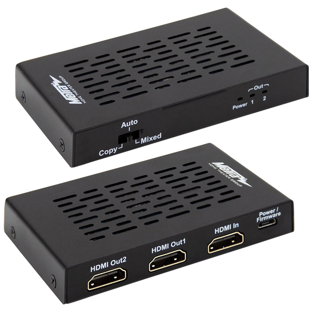 Ethereal HDMI Scaling Splitter with 1 Input and 2 Outputs - 5