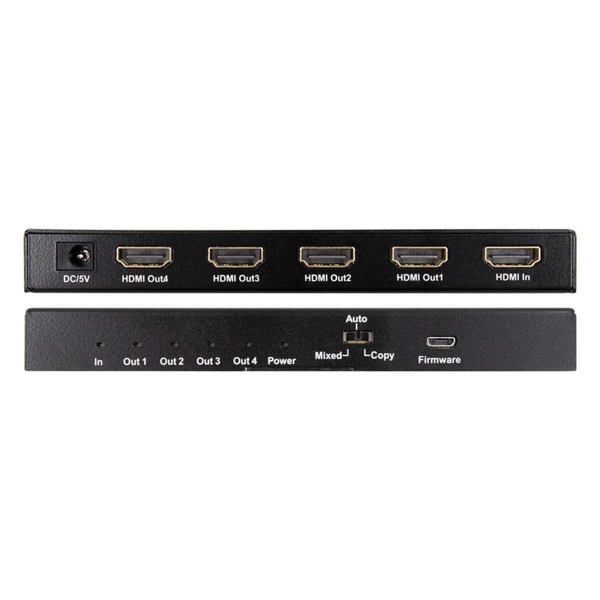 Ethereal HDMI Scaling Splitter with 1 Input and 4 Outputs - 7