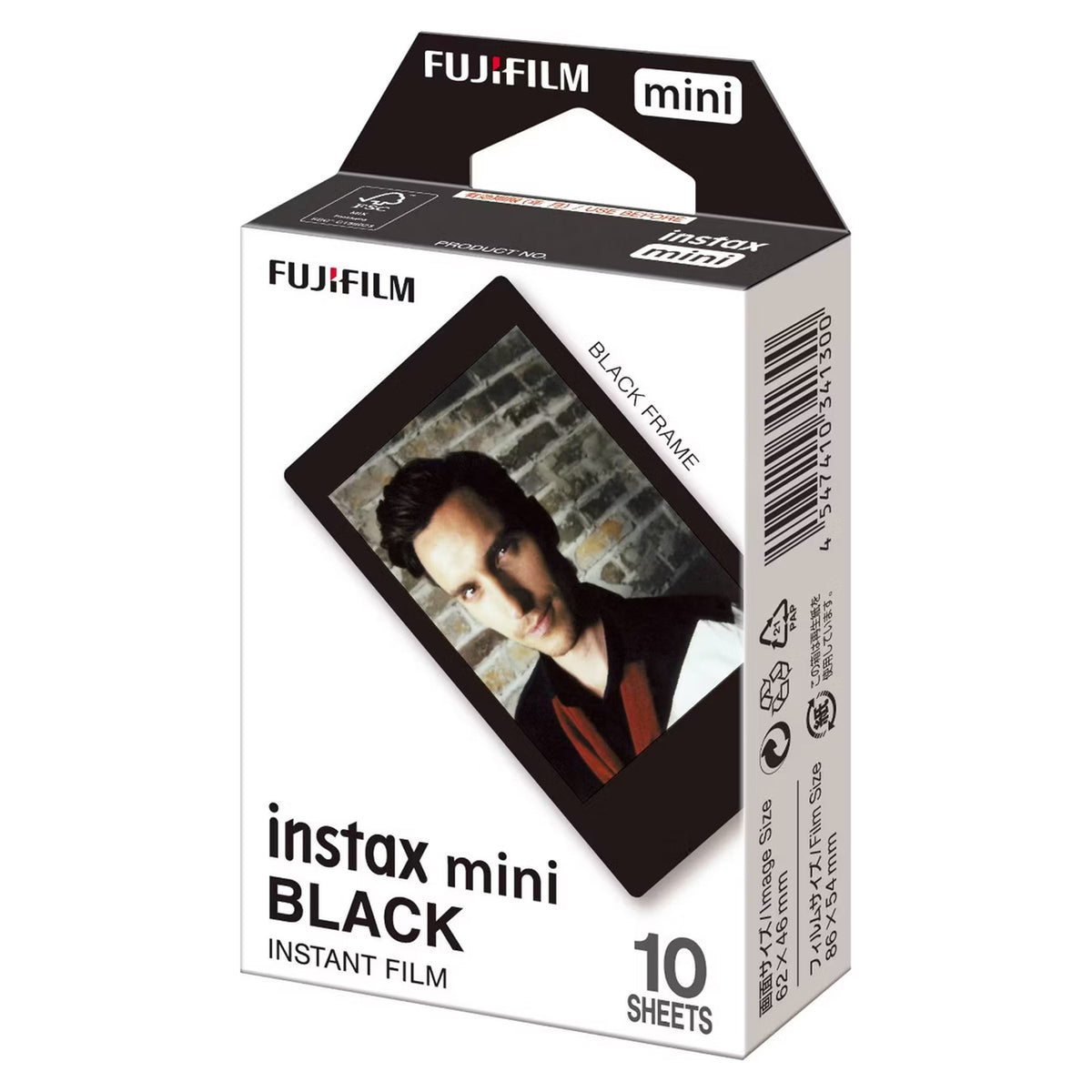 Fujifilm Instax Mini Instant Film, 10 Pack (Black Border) - 5