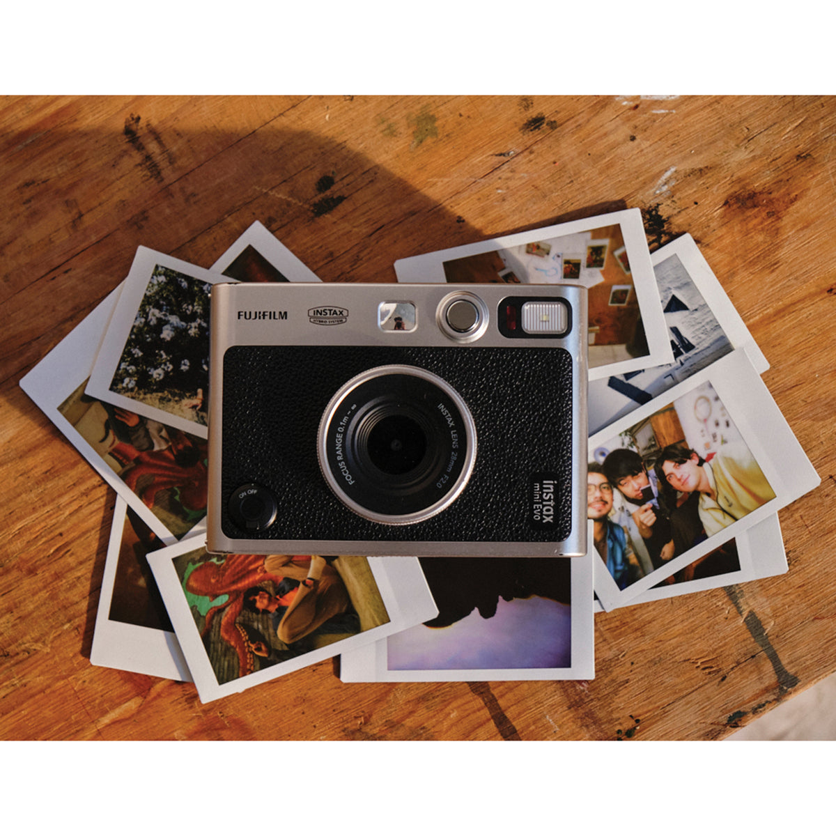 Fujifilm Instax Mini Evo Hybrid Instant Camera (Black) - 6