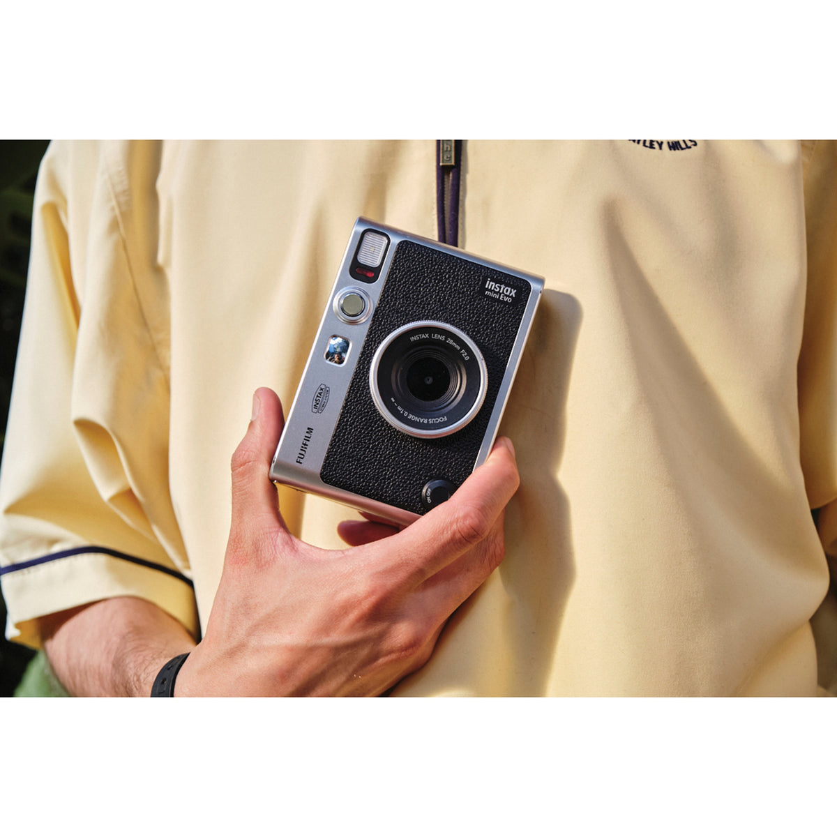 Fujifilm Instax Mini Evo Hybrid Instant Camera (Black) - 7