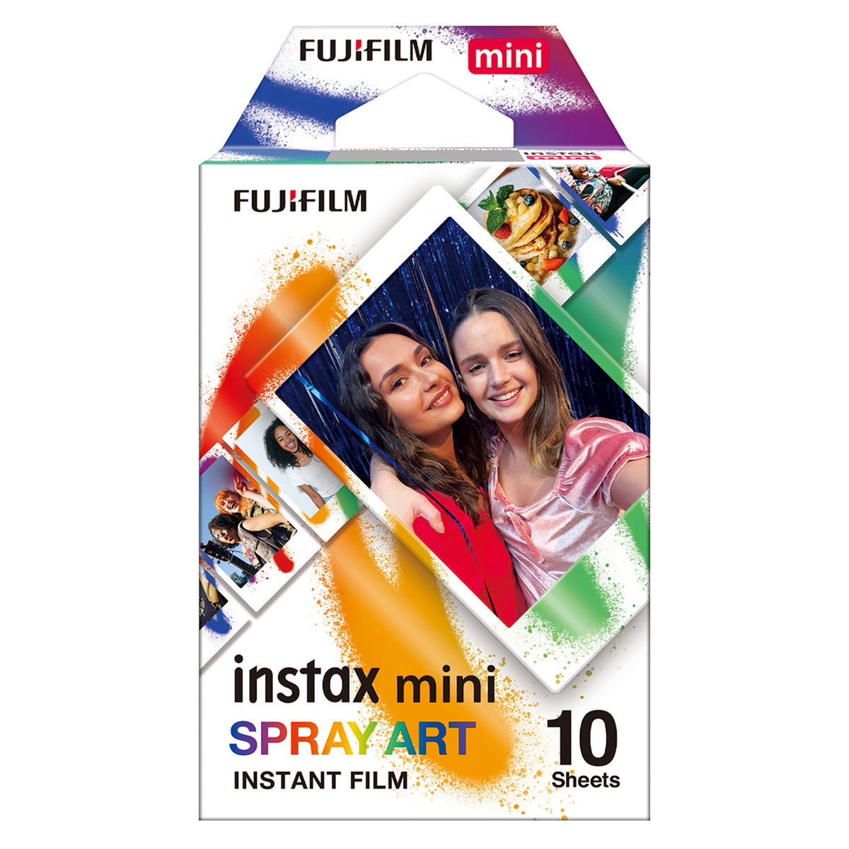 Fujifilm Instax Mini Instant Film, 10 Pack (Spray Art) - 3
