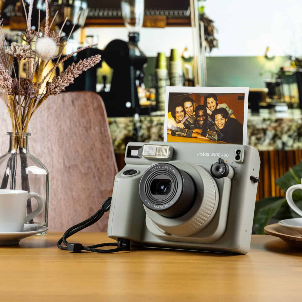 Fujifilm Instax Wide 400 Instant Film Camera (Green) - 5