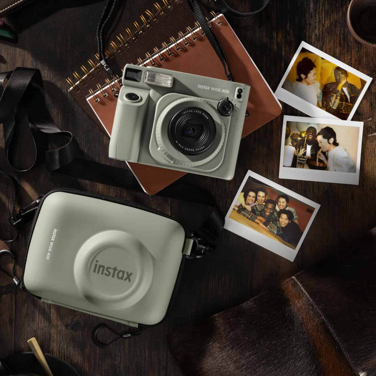 Fujifilm Instax Wide 400 Instant Film Camera (Green) - 6