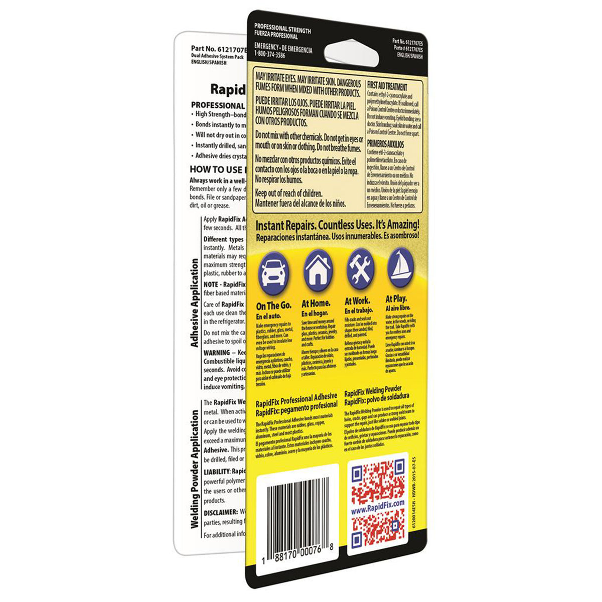 RapidFix Instant Dual-Adhesive Repair System for Plastics - 2
