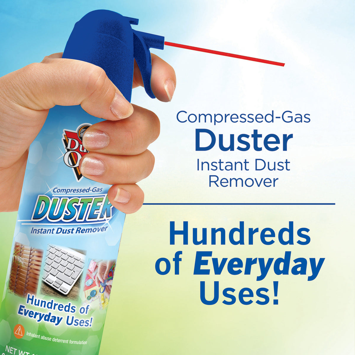 Dust-Off Compressed Gas Duster (2 Pack) - 11