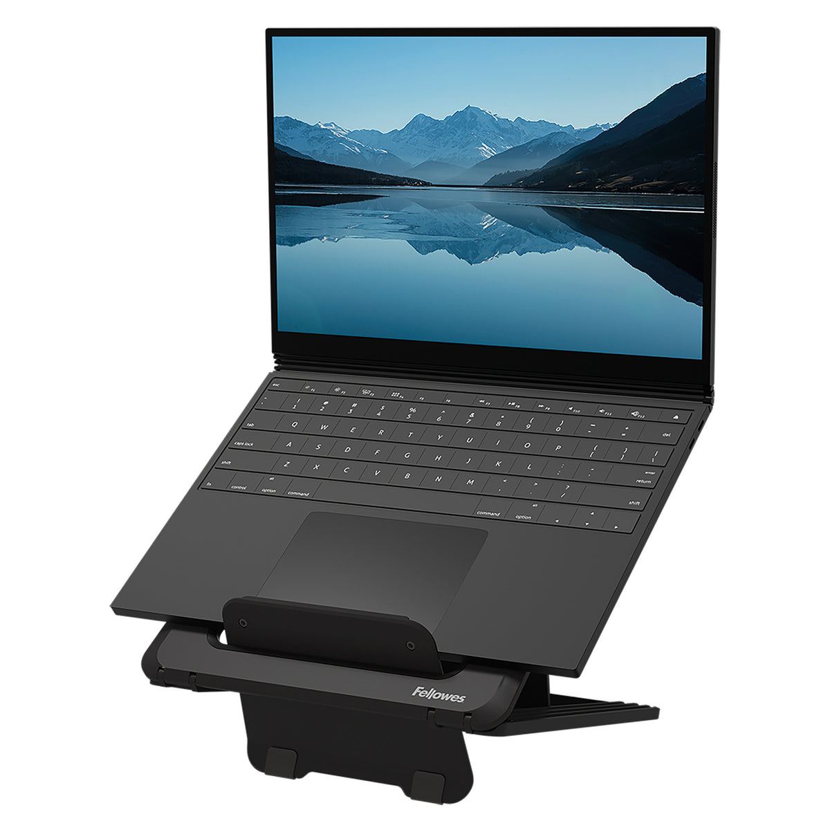 Fellowes Breyta Ergonomic Laptop Riser Stand (Black) - 3