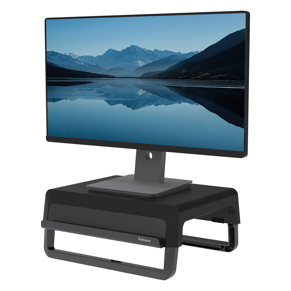 Fellowes Breyta Ergonomic Monitor Riser (Black) - 7