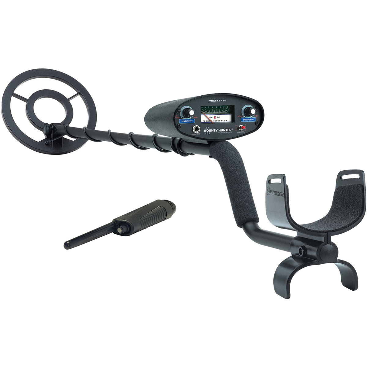 Bounty Hunter Tracker IV Metal Detector Kit - 6