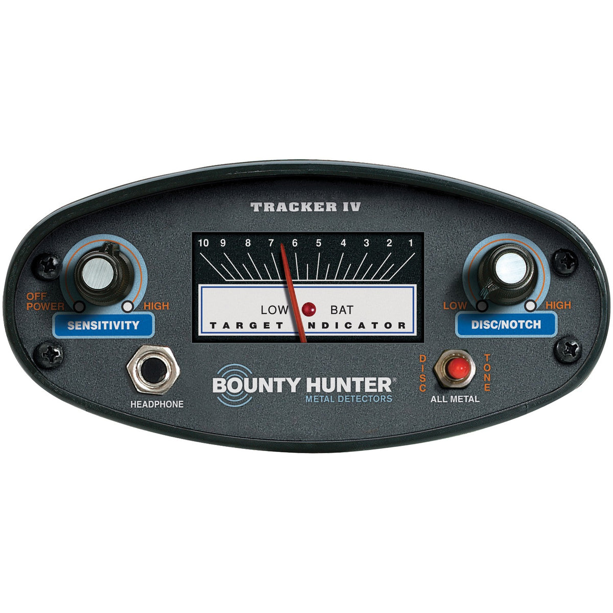 Bounty Hunter Tracker IV Metal Detector Kit - 8