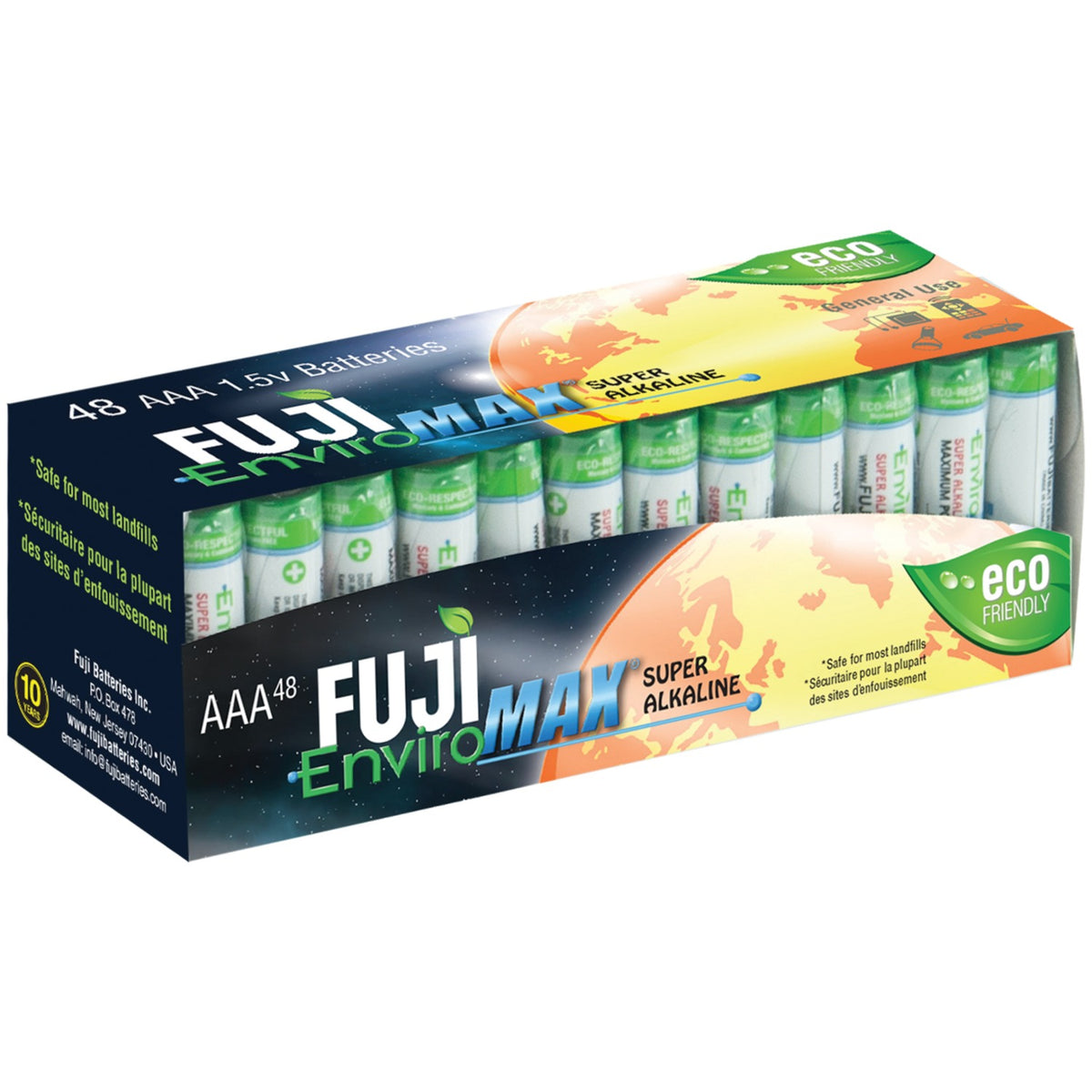 Fuji Enviromax EnviroMax AAA Super Alkaline Batteries (48 Pack) - 2