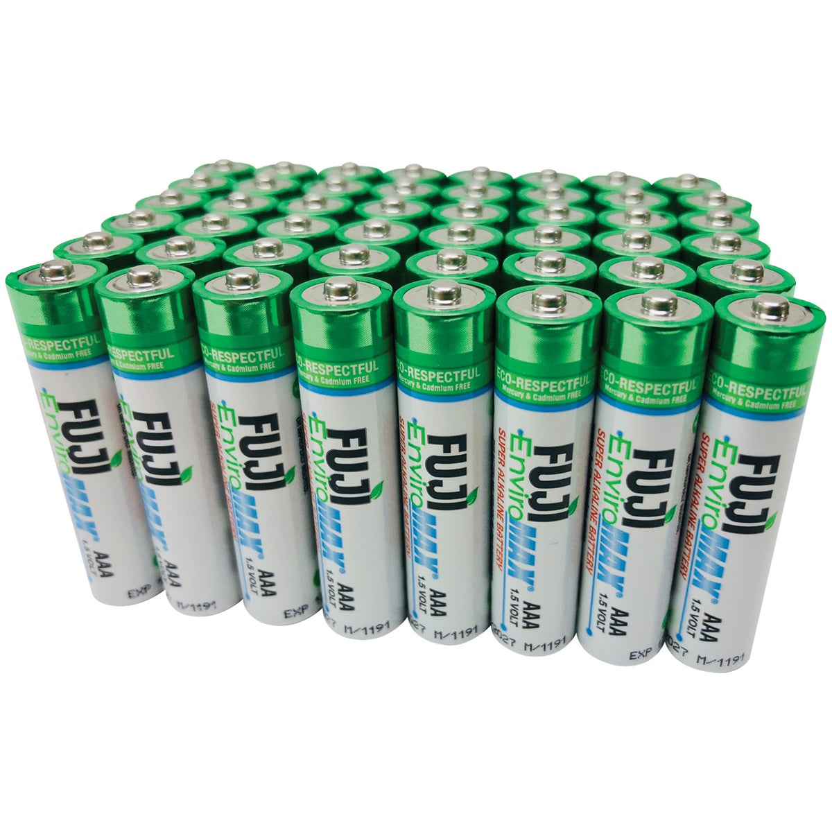 Fuji Enviromax EnviroMax AAA Super Alkaline Batteries (48 Pack)