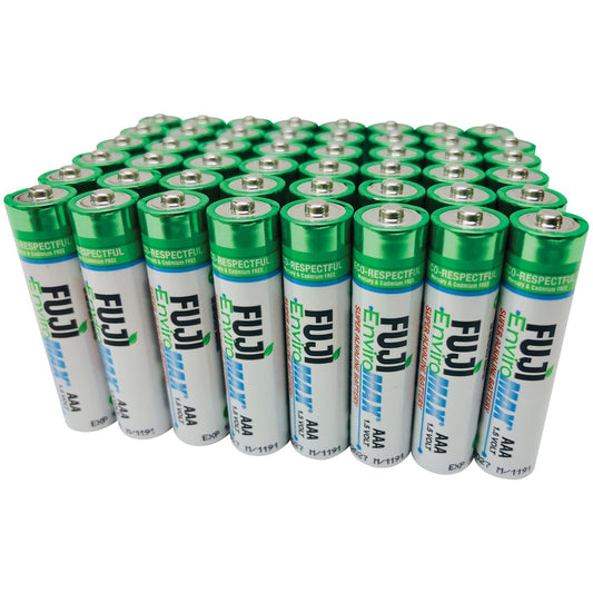 Fuji Enviromax EnviroMax AAA Super Alkaline Batteries (48 Pack)
