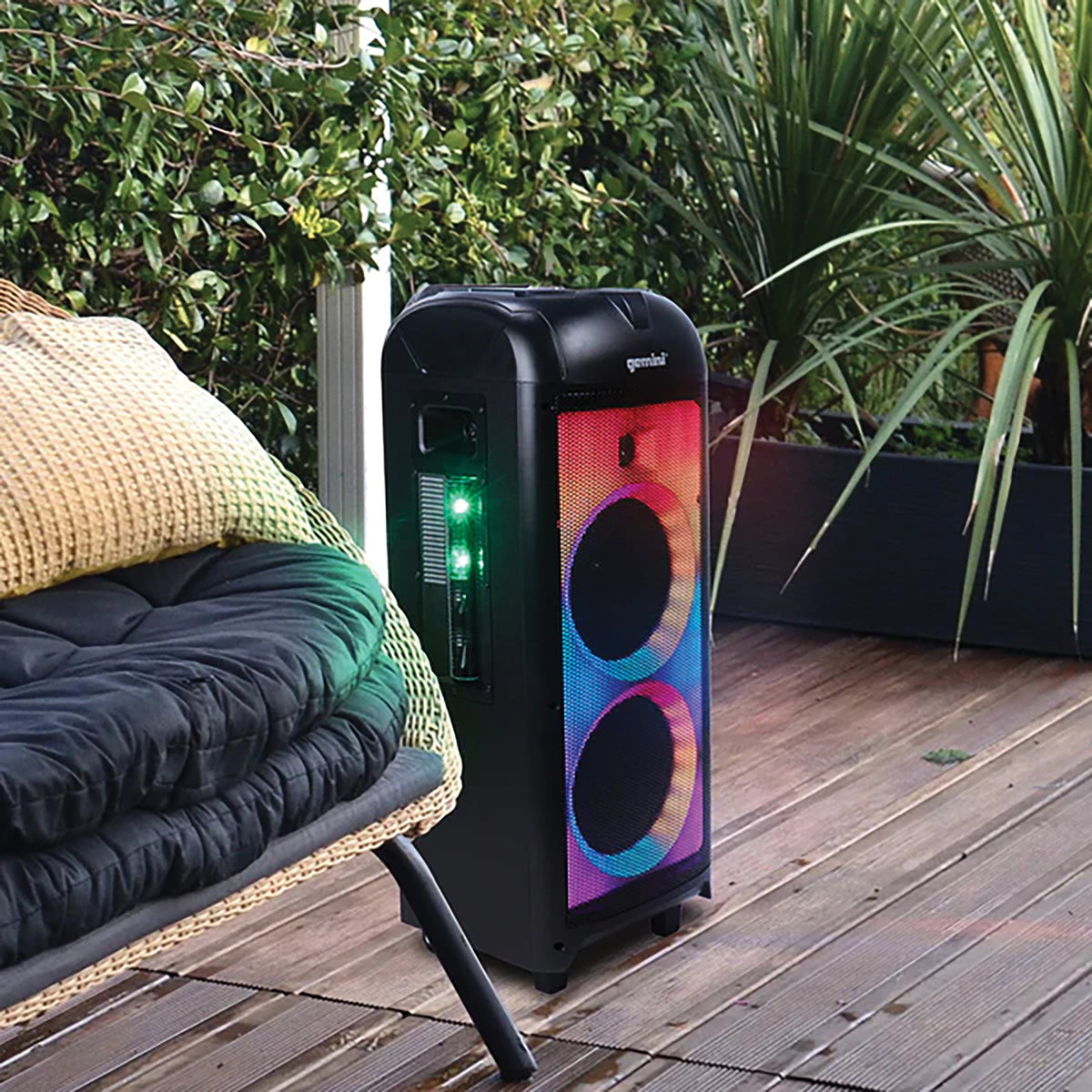 Gemini 150-Watt Bluetooth Rechargeable Party Speaker - 4