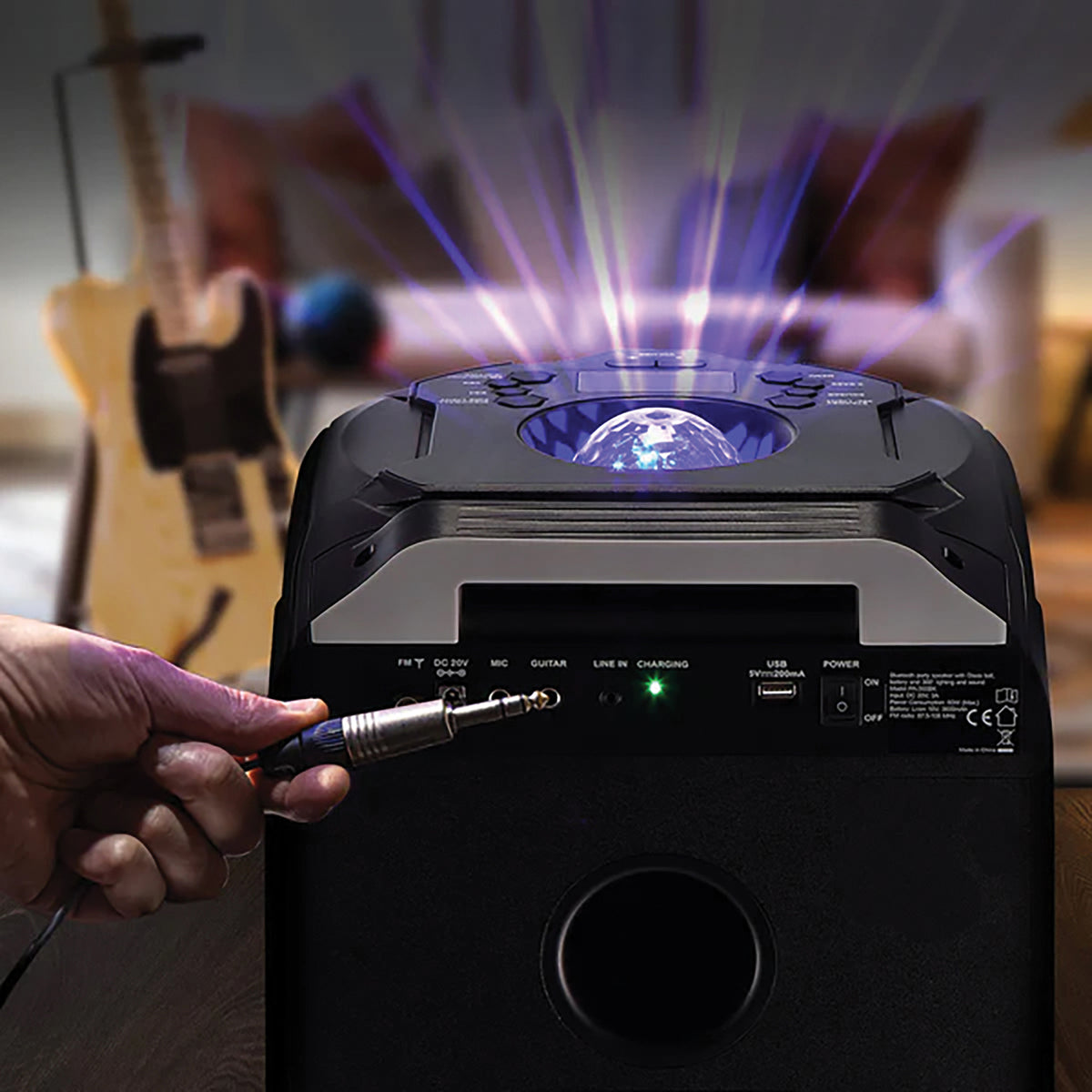 Gemini 150-Watt Bluetooth Rechargeable Party Speaker - 5