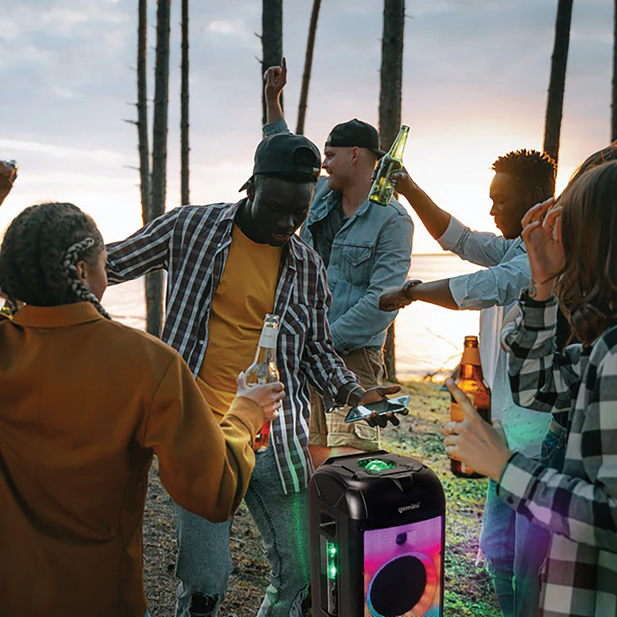 Gemini 150-Watt Bluetooth Rechargeable Party Speaker - 9